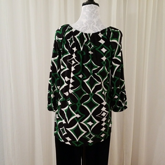 Anne Klein boho knit top - Picture 4 of 6